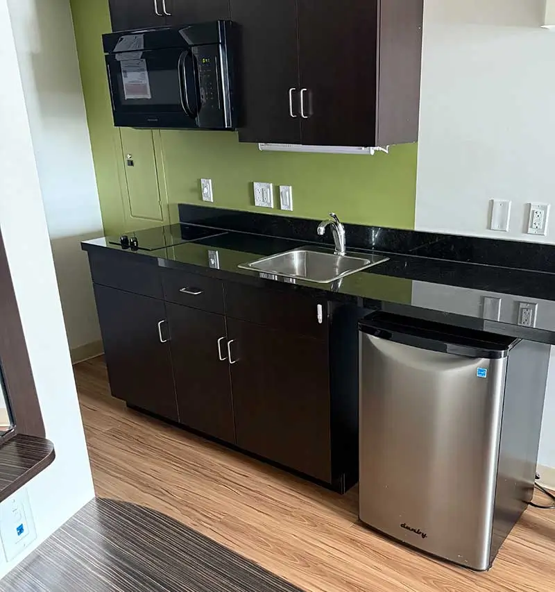 Elk Island Studios kitchenette