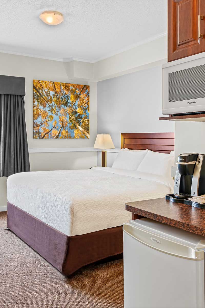 Guest room king room with microwave